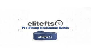 elitefts Pro Strong Resistance Bands [upl. by Niltiak]