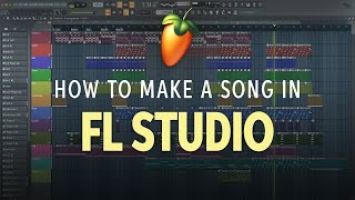 How to Make a Song in FL Studio 20 💻  Software Lesson [upl. by Dewey]