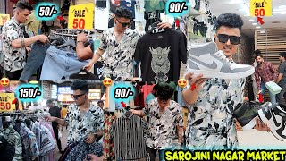 Sarojini Nagar Market Boys Summer Collection 2023🔥😍  CHEAPEST Market  Latest summer collection😍 [upl. by Iruyas]