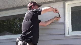 How To Remove Vinyl Siding EASY [upl. by Ssyla489]