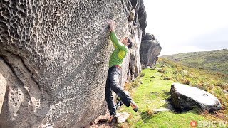 TwentyYearLong 8b Boulder Problem Finally Climbed  Stone Kingdom Ep 2 [upl. by Karil]