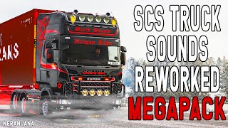 ETS2 Sound Mega Pack  SCS Truck Sounds Reworked MEGAPACK v50  ETS2 Mods v139 Full Review [upl. by Knut]