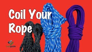 The EASIEST Way to Coil Rope [upl. by Puff]