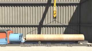 Trenchless technology  auger bore [upl. by Cowles]