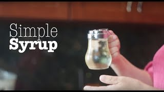 QUICK AND EASY How To Make Simple Syrup [upl. by Itraa612]