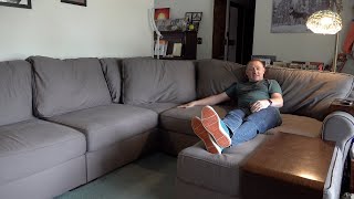 Lovesac Sactional  My 6 Month Review [upl. by Atiuqcir]