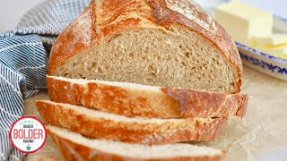 5Ingredient Artisanal Bread Recipe for Beginners [upl. by Rednasela354]