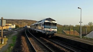 La CC 72084 assure un dernier train corail sur la ligne 4 [upl. by Alinna]