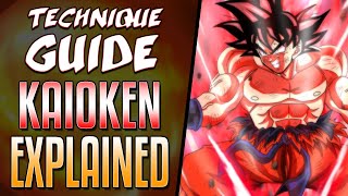 Kaioken Explained in Dragon Ball Z  Technique Guide [upl. by Aneekas]