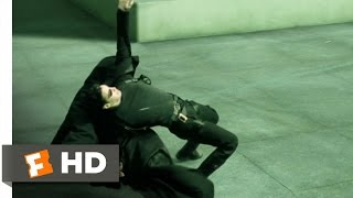 Rooftop Showdown  The Matrix 79 Movie CLIP 1999 HD [upl. by Tirrag664]