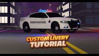 Custom Livery Tutorial  Emergency Response Liberty County [upl. by Adniles]