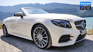 2018 Mercedes E400 Cabrio  DRIVE amp SOUND 60FPS [upl. by Butcher]