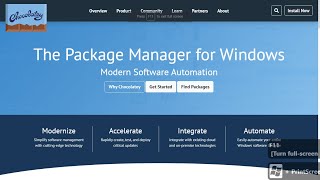 How to Install Chocolatey on Windows 10 [upl. by Estele877]