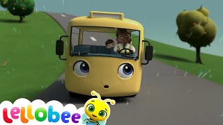 Wheels On The Bus  Kids Songs amp Nursery Rhymes  Lellobee [upl. by Towrey473]