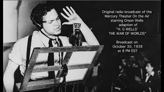 War Of The Worlds Original Radio Broadcast Mercury Theater 1938 [upl. by Aracahs145]