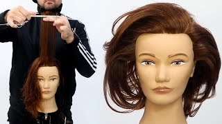 How To Do The Classic 180 Degree Layered Haircut [upl. by Urbani280]