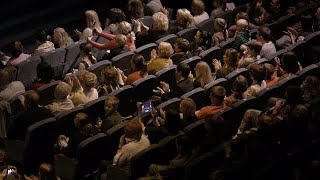 Theatre Audience Applauding Stock Video [upl. by Aiz456]