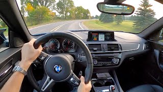 2021 BMW M2 Competition DCT  POV Review [upl. by Asile808]