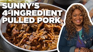 Sunny Andersons Easy 4Ingredient Pulled Pork  The Kitchen  Food Network [upl. by Dunseath]