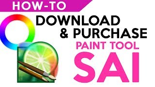 【How to】Download amp Purchase PaintTool Sai [upl. by Dewain]