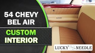 Chevy Bel Air Custom Interior  Auto Upholstery [upl. by Helene]