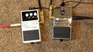 ISP Noise Decimator vs BOSS NS2 Shootout [upl. by Harms831]