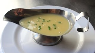 How to Make a Butter Sauce  Beurre Blanc  French Butter Sauce Recipe [upl. by Esma786]