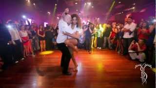 ATACA amp LA ALEMANA Bachata Dance Performance 40 MILLION VIEW PARTY At THE SALSA ROOM [upl. by Dita807]