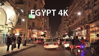 Cairo 4K  Night Drive  Driving Downtown [upl. by Hines211]