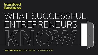 What Successful Entrepreneurs Know [upl. by Akym]