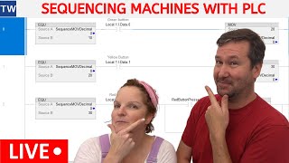 Allen Bradley PLC Programming Sequencer Tutorial Sequence Control [upl. by Shaver]