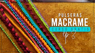 10 PULSERAS FÁCILES Y RÁPIDAS 💥» Ep 31  pulseras de hilo  friendship bracelets ● Curso de Macrame [upl. by Ydissahc790]