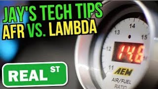 Lambda VS AFR  Jays Tech Tips [upl. by Obau]