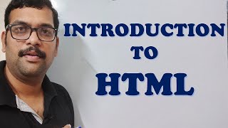 INTRODUCTION TO HTML [upl. by Ardme]