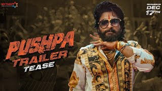 Pushpa Trailer Tease  Allu Arjun  Pushpa  Rashmika  Fahadh Faasil  DSP  Sukumar  17th Dec [upl. by Berriman990]