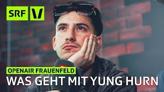 Openair Frauenfeld Yung Hurn im verstörenden Interview  Festivalsommer 2018  SRF Virus [upl. by Milda]