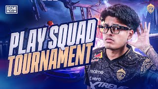 PLAY SQUAD TOURNAMENT  JONATHAN IS BACK  BGMI [upl. by Terryl]