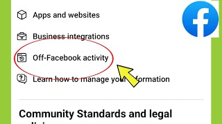 Facebook  OffFacebook activity Settings [upl. by Aihsa]