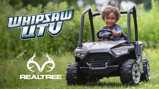 Realtree Whipsaw UTV  Kids RideOn Toys  Kid Trax [upl. by Yllus5]