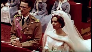 Boda de Balduino y Fabiola  Bélgica 1960 [upl. by Hadihsar]