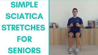 Effective Stretches for Seniors to Relieve Sciatic Pain [upl. by Jesselyn]