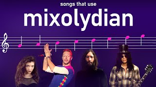 Songs that use the Mixolydian mode [upl. by Tecil341]