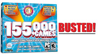 155000 PC games on one disc  BUSTED [upl. by Farrar244]