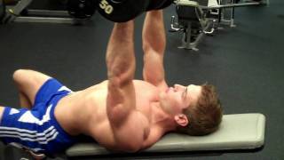 How To Dumbbell Incline Chest Press [upl. by Nosyrb]