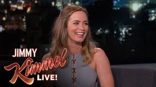 Emily Blunt Takes the REAL US Citizenship Test [upl. by Hsuk]