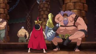 Luffy talks to Yonko Blackbeard after time skip One Piece HD eng sub [upl. by Querida]