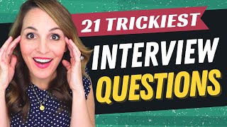 TOP 21 Interview Questions And How To Answer Them 2023 EDITION [upl. by Anaillil]