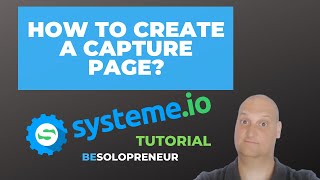 🔵 SYSTEME IO TUTO  How to create an OptIn page [upl. by Atiuqrahc]