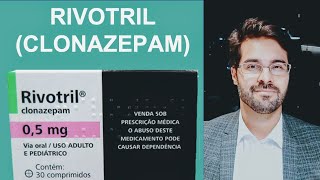 O BOM USO DO RIVOTRIL CLONAZEPAM [upl. by Urbani368]