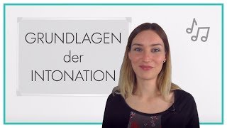 Grundlagen der Intonation im Deutschen [upl. by Rianna]